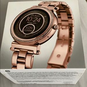 Michael Kors Sofie Pave Rose Gold Smartwatch
